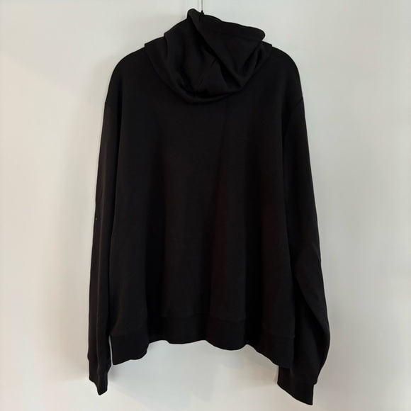 Reebok Women’s Full-Zip Hoodie NWT Size 4X Black Plus Size - Picture 2 of 13